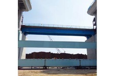 RISING SECTOR GATE FOR WATER POWER GENERATIONWINCH FOR FLOOD GATE FOR WATER POWER GENERATION